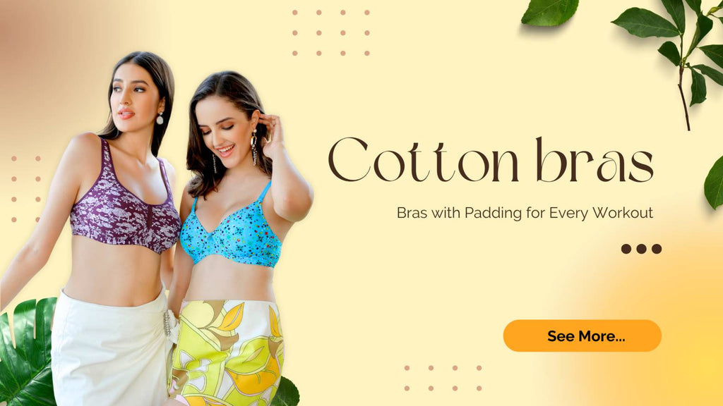 Cotton Sports Bras with Padding for Every Workout