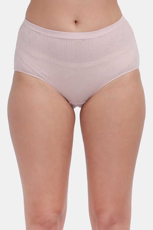 Amour Secrt women's extra soft cottton spnadex jacquardfabric mid rise hipster panty P2909