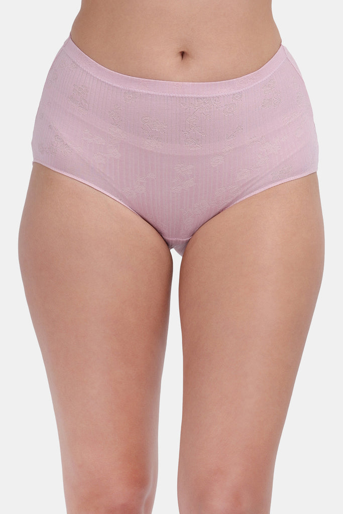 Amour Secrt women's extra soft cottton spnadex jacquardfabric mid rise hipster panty P2909