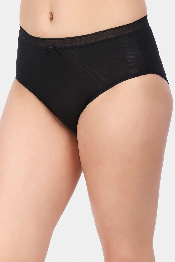 Amour Secrt women's extra thin lined nylon spandex fabric with designer waist band mid rise hipster panty PR206