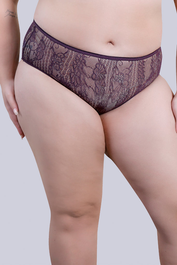 Lace Luxe Medium Rise Hipster Panty