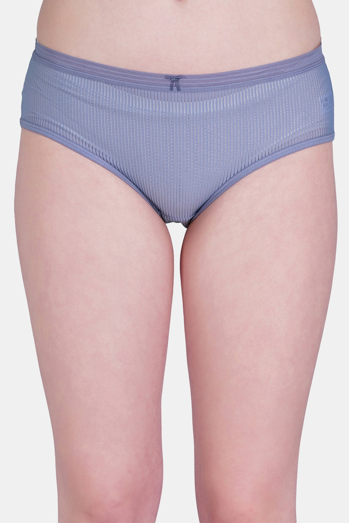 Amour secrt women's transparent lined nylon spandex fabric with soft waist belt mid rise hipster panty ASP555