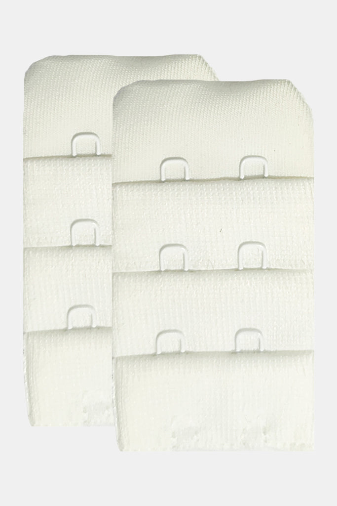 Women’s Silk Cotton 2 Hook 3 Eye Bra Extender BEX_60MM (Pack of 2 & 4)