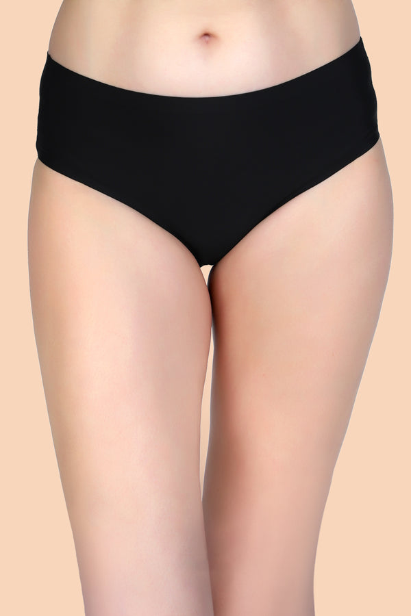 Women's Mid Rise Seamless Bonded Hipster Panty P5004