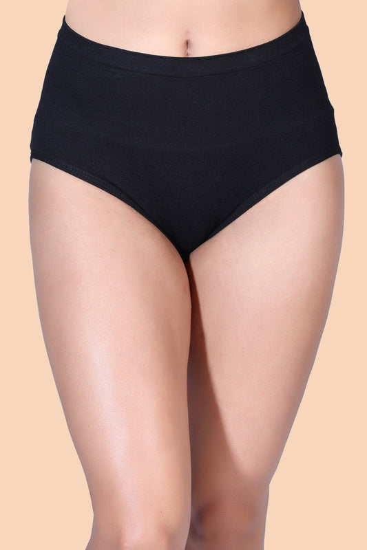 Women's High Waist Hipster Panty P010