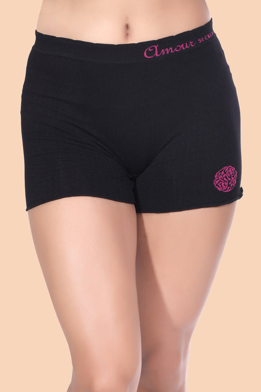 Women High Rise Boy Short Panty  P2011B