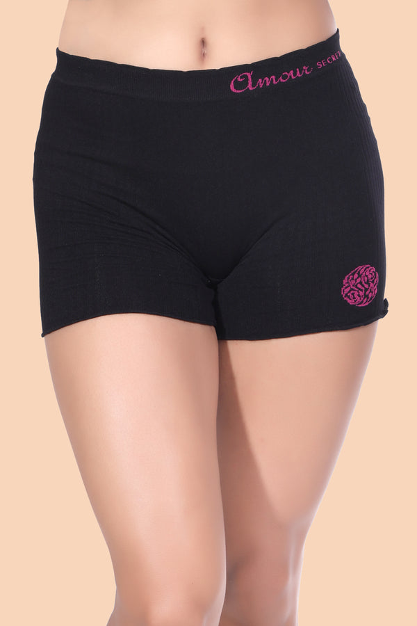 Women High Rise Boy Short Panty  P2011B