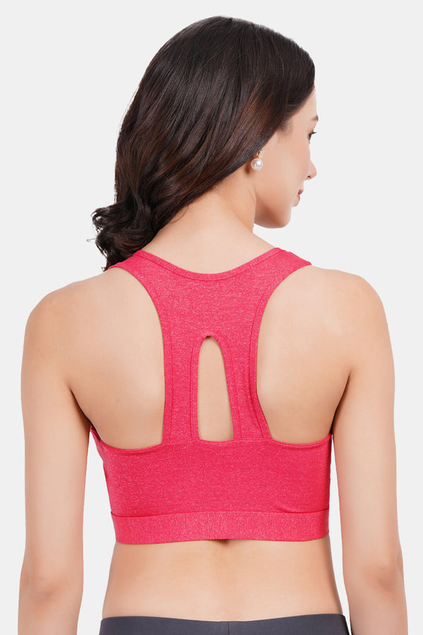 Women's Heavy Padded Milange Sports Bra SR033