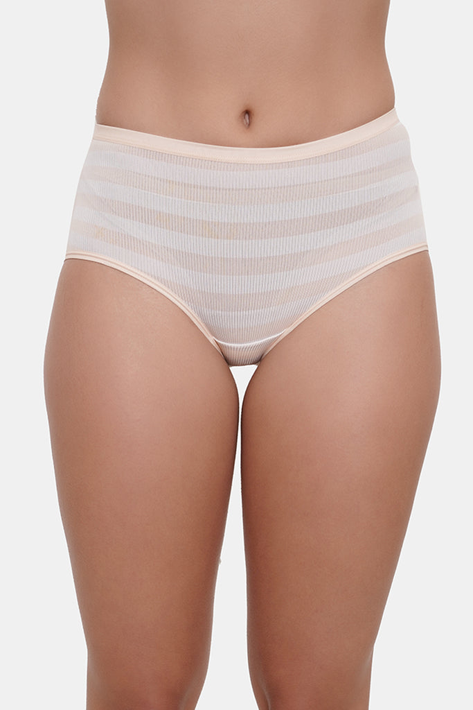Amour Secrt women's exrta soft nylon spandex lined fabric mid rise hipster panty P7049