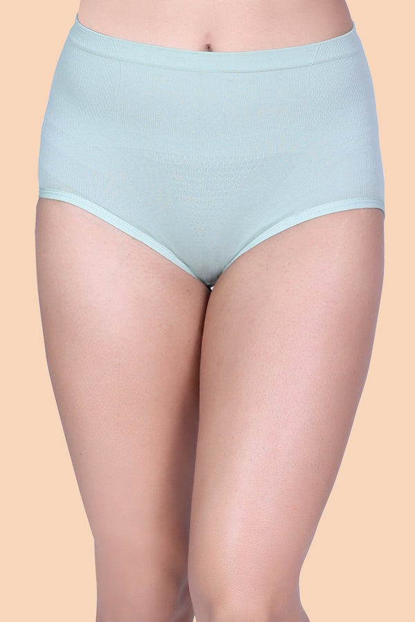 Women's High Waist Hipster Panty P010