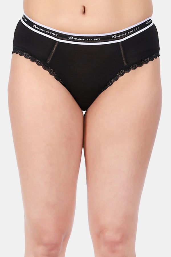 Amour Secrt Women's Mid Rise Bikini Panty P2024