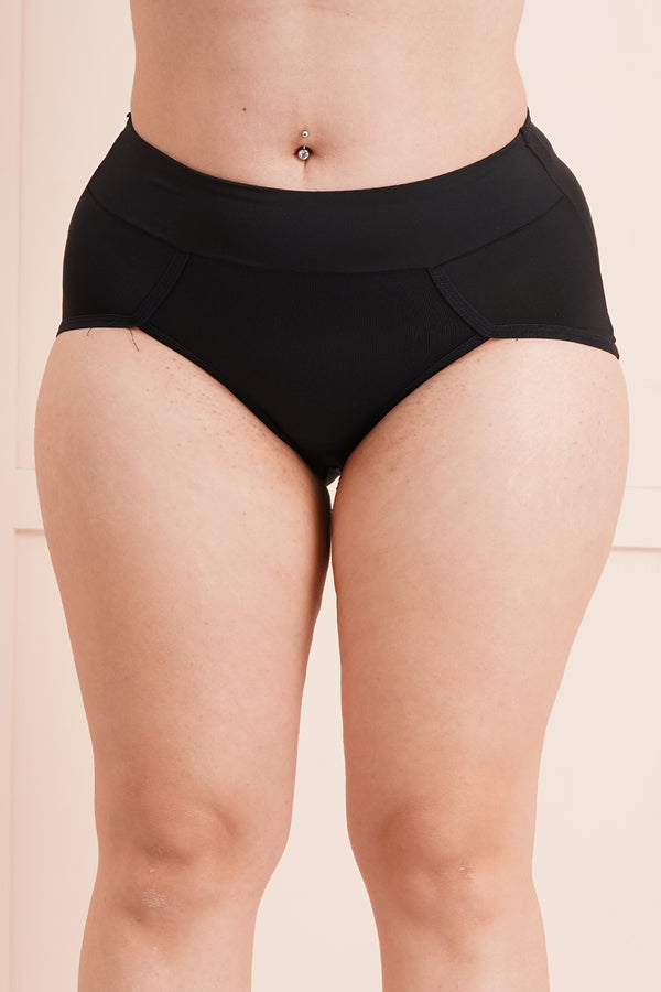 Amour Secrt Women's Micro Lycra Designer Mid Rise Solid Color Hipster Panties_P2058