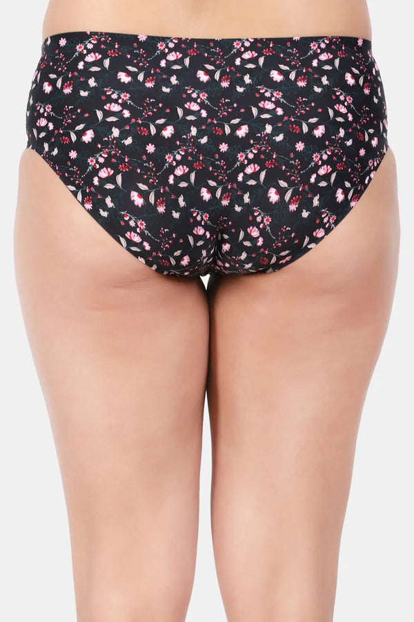 Amour Secrt Women's Printed Mid Rise Hipster Panty P5002A
