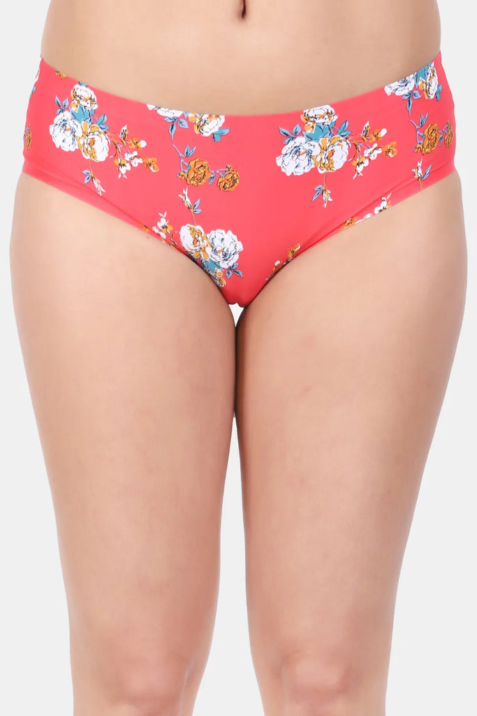 Amour Secrt Women's Printed Mid Rise Hipster Panty P5002A
