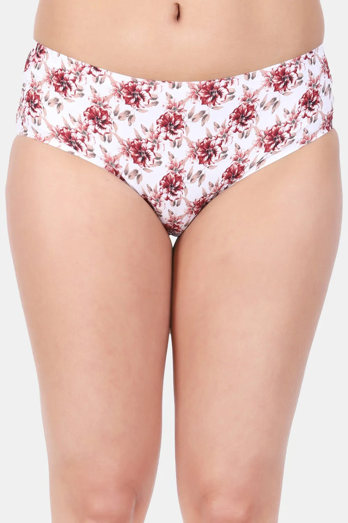 Amour Secrt Women's Printed Mid Rise Hipster Panty P5002A