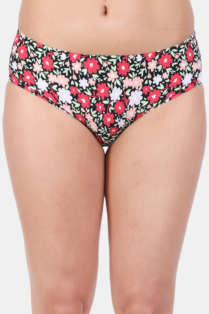 Amour Secret Women's Printed Mid Rise Hipster Panty P5002A