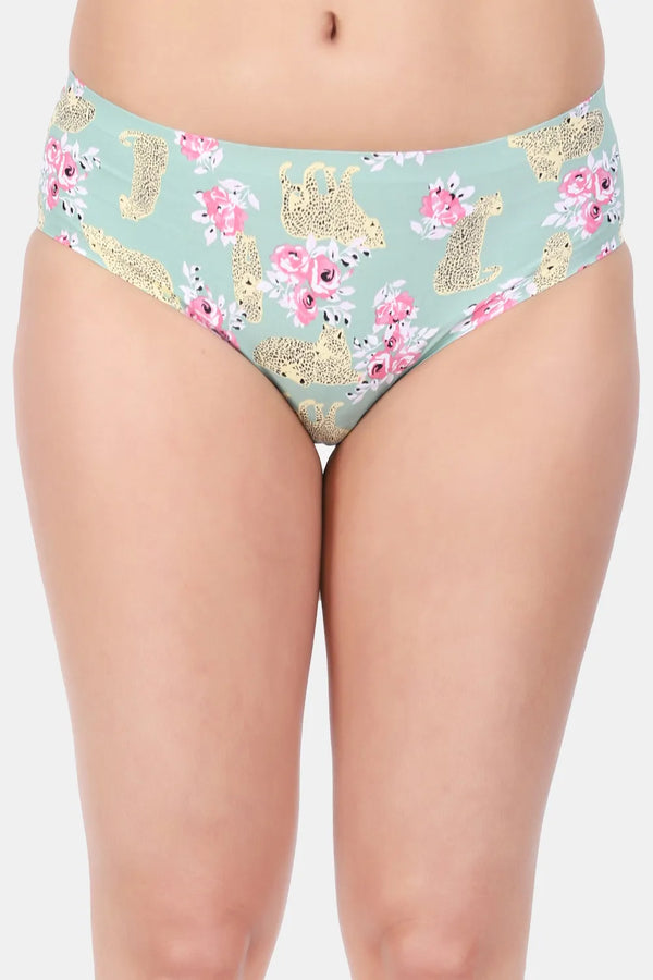 Amour Secrt Women's Printed Mid Rise Hipster Panty P5002B
