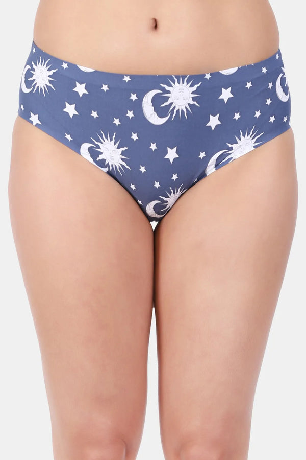 Amour Secrt Women's Printed Mid Rise Hipster Panty P5002C