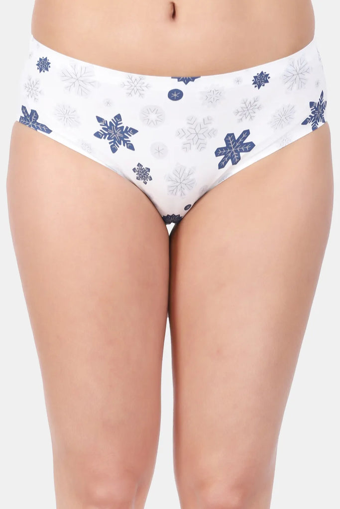 Amour Secrt Women's Printed Mid Rise Hipster Panty P5002C