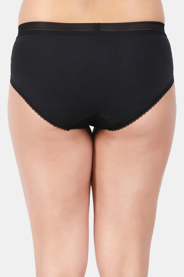Amour Secrt Women's Sheer Front Hipster Panty P585