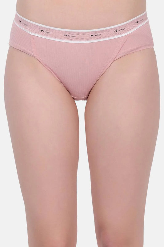 Amour Secrt Women's Mid Rise Cotton Bikini Panty P7029