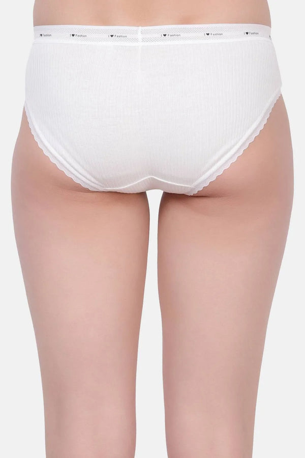 Amour Secret Women's Mid Rise Cotton Bikini Panty P7029
