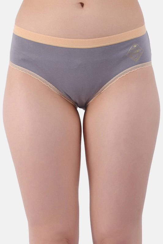 Amour Secret Women's Stretch Cotton Mid Rise Hipster Panty P86035