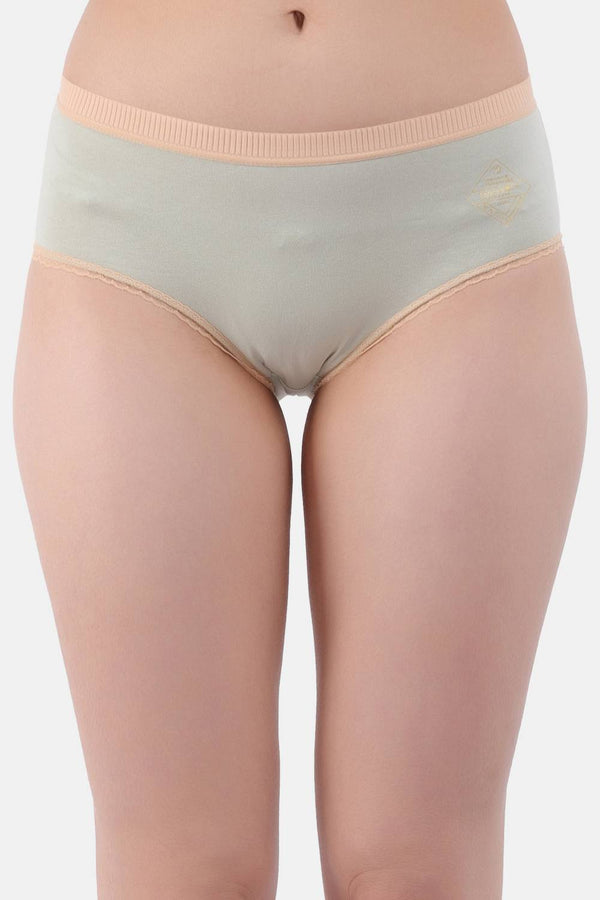 Amour Secret Women's Stretch Cotton Mid Rise Hipster Panty P86035