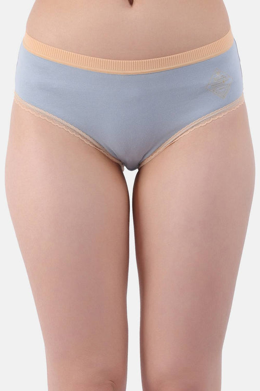 Amour Secret Women's Stretch Cotton Mid Rise Hipster Panty P86035