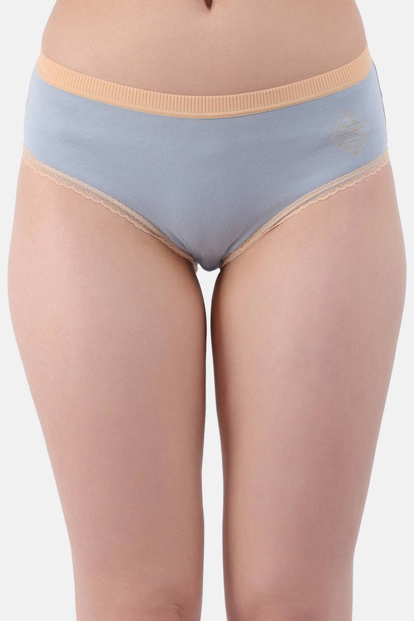 Amour Secret Women's Stretch Cotton Mid Rise Hipster Panty P86035