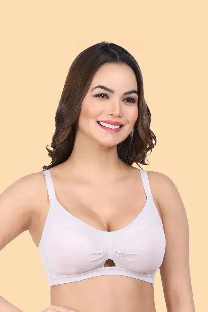 Amour secrt women's modal spandex full coverage lightly padded t-shirt / everyday bra PD0140