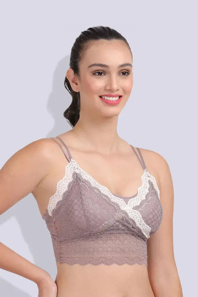 Amour Secrt Women's Lightily Padded Full Coverage Bralette Bra PD7715