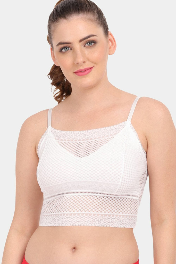 Amour Secrt Women's Lightly Padded Bralette Lace Bra PD837