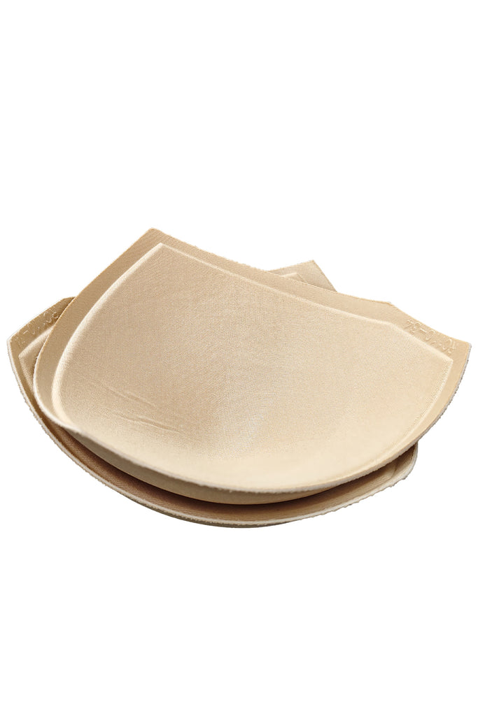 Amour secrt women's multipurpose triangle tapered edges foam pads - medium coverage pads for swimwear, fashion wear & sports wear RC110