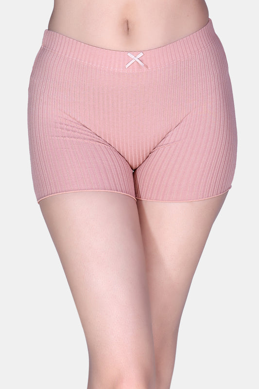Women's High Rise Stripes Boyshorts Panty P2042