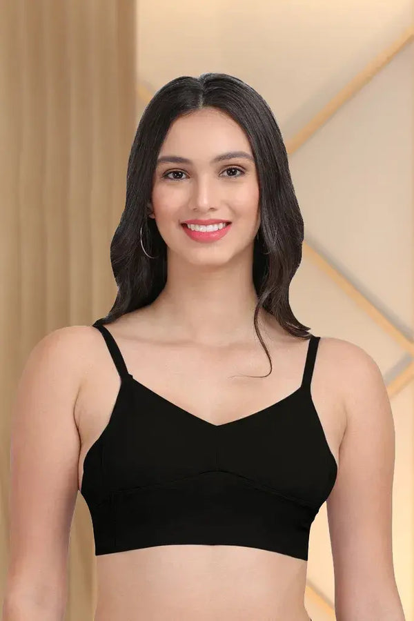 Amour Secrt Women's Lightly Padded 3/4th coverage Sports Bra S7107