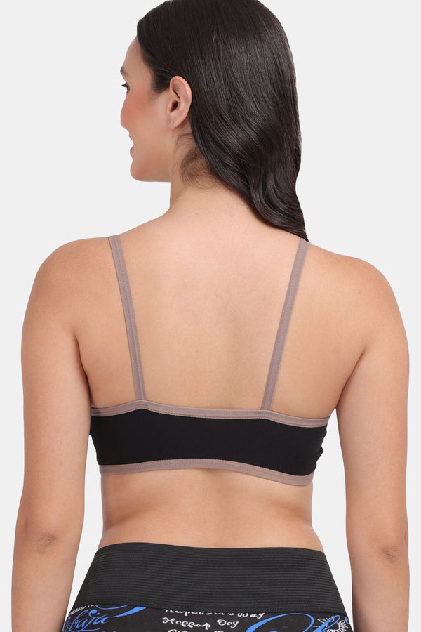 Amour Secret Women's Lightly Padded 3/4th coverage Sports Bra S8192