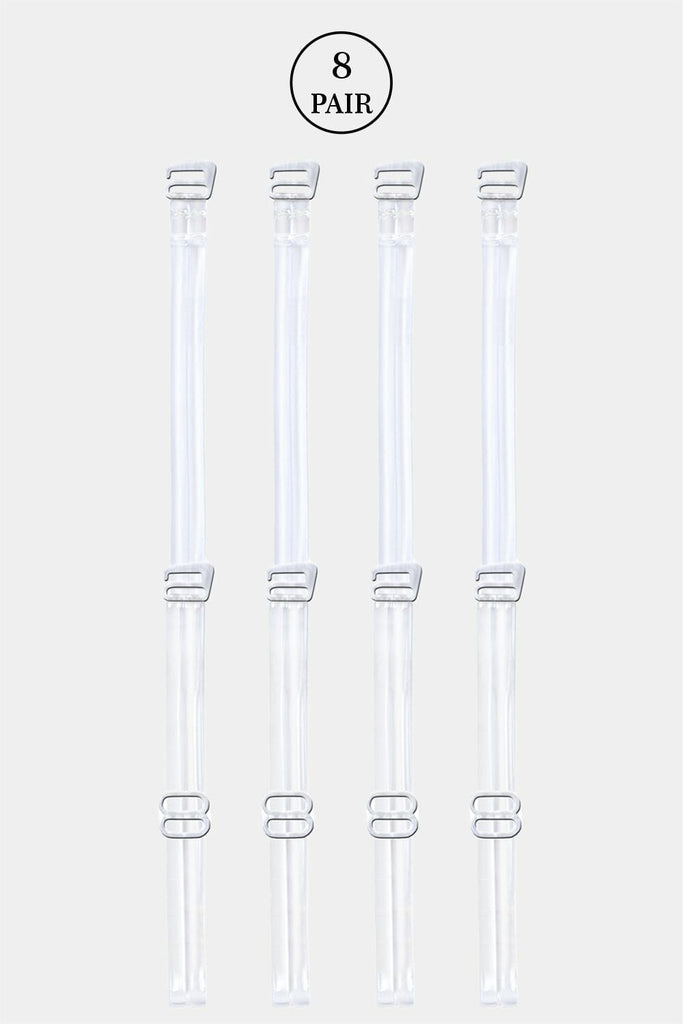 Women’s Adjustable Transparent Bra Straps(Strap06)