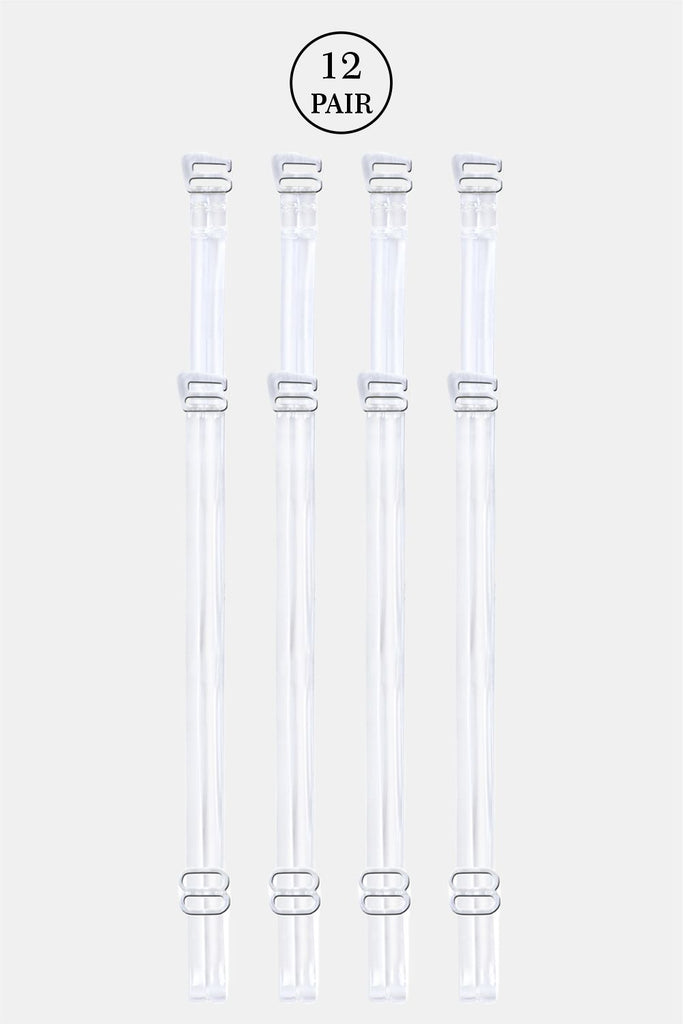 Women’s Adjustable Transparent Bra Straps(Strap08)