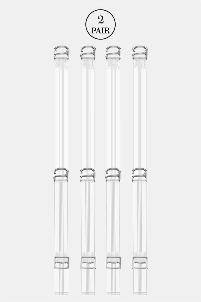 Women’s Adjustable Transparent Bra Straps(Strap09)