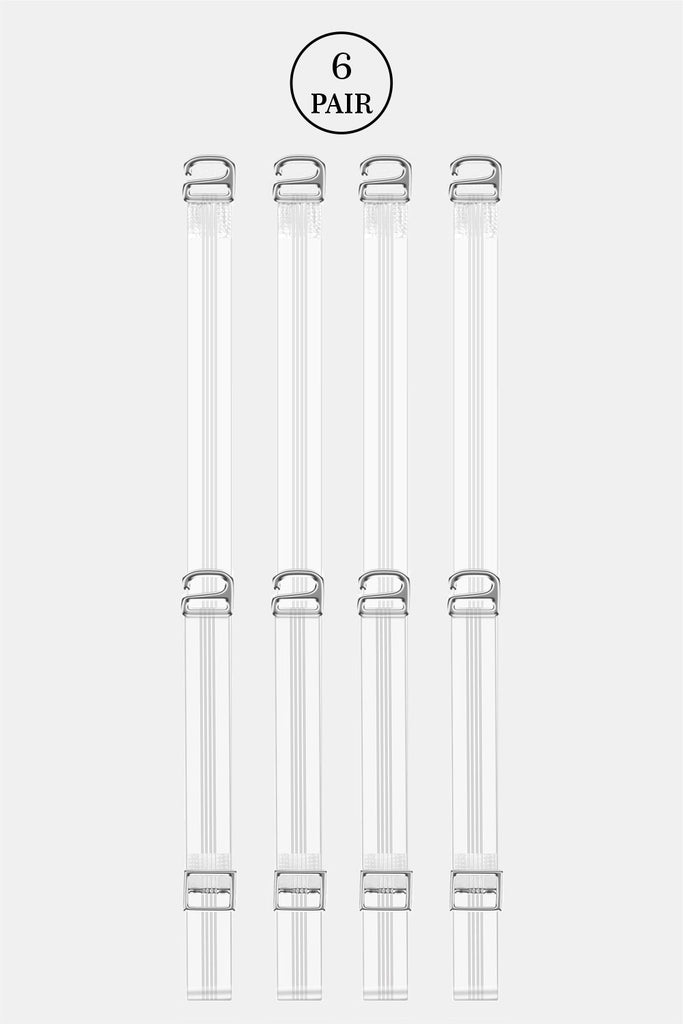 Women’s Adjustable Transparent Bra Straps(Strap09)