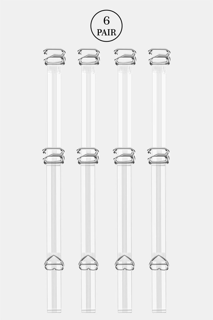 Women’s Adjustable Transparent Bra Straps(Strap10)