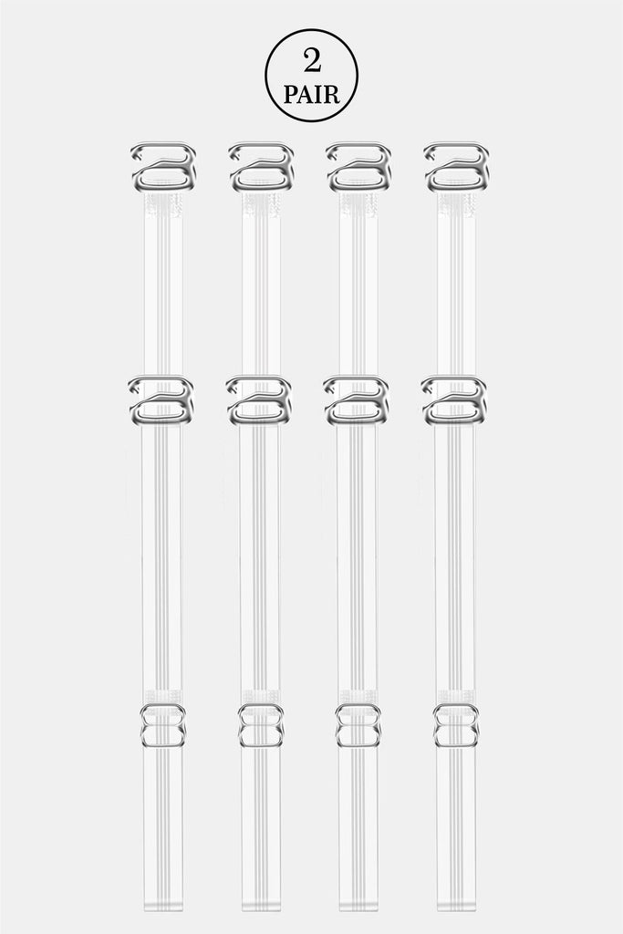 Women’s Adjustable Transparent Bra Straps(Strap12)