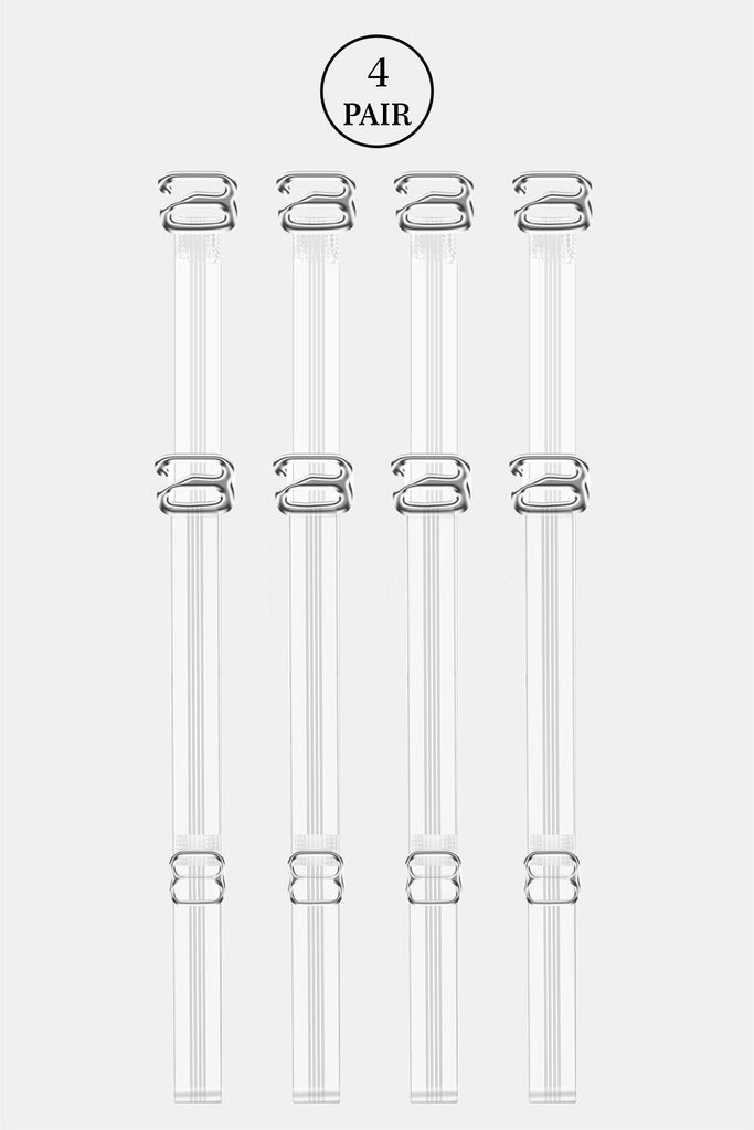 Women’s Adjustable Transparent Bra Straps(Strap12)