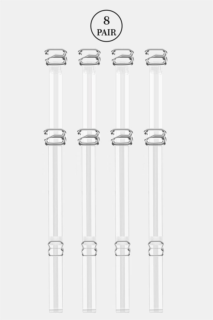 Women’s Adjustable Transparent Bra Straps(Strap12)