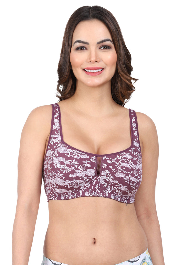 Women's Lightly Padded High Impact Sports Bra SRK006 C Cup