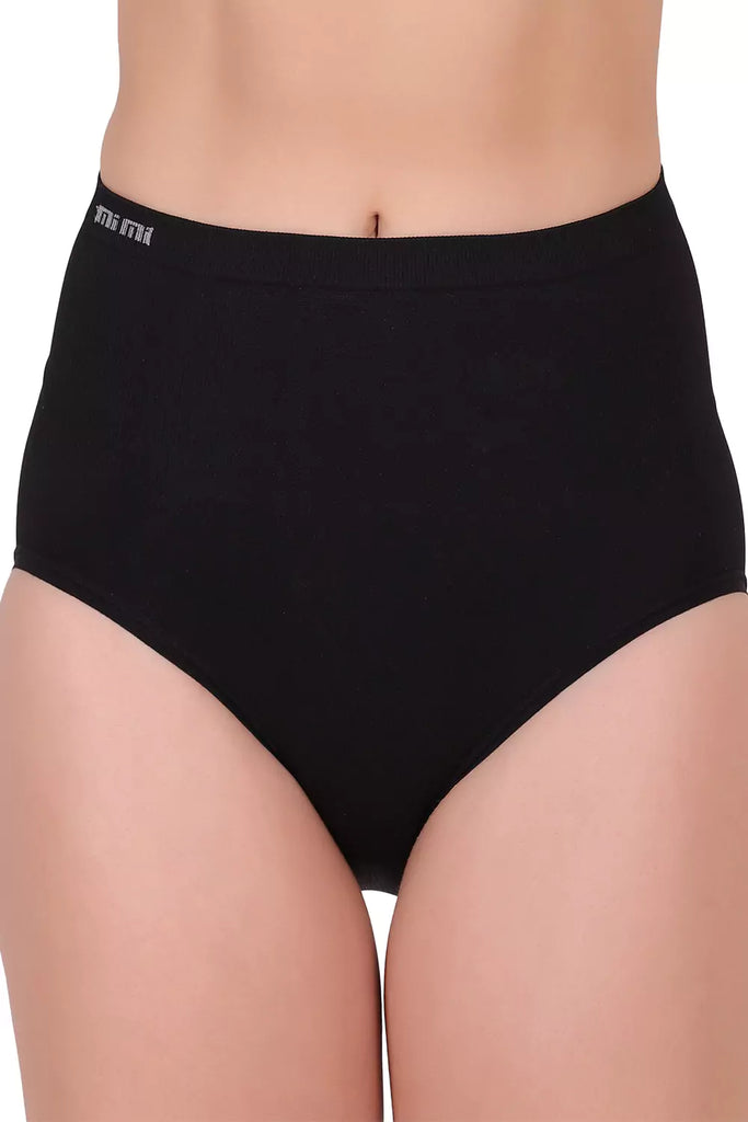 Women's High Rise Solid Panty P_018