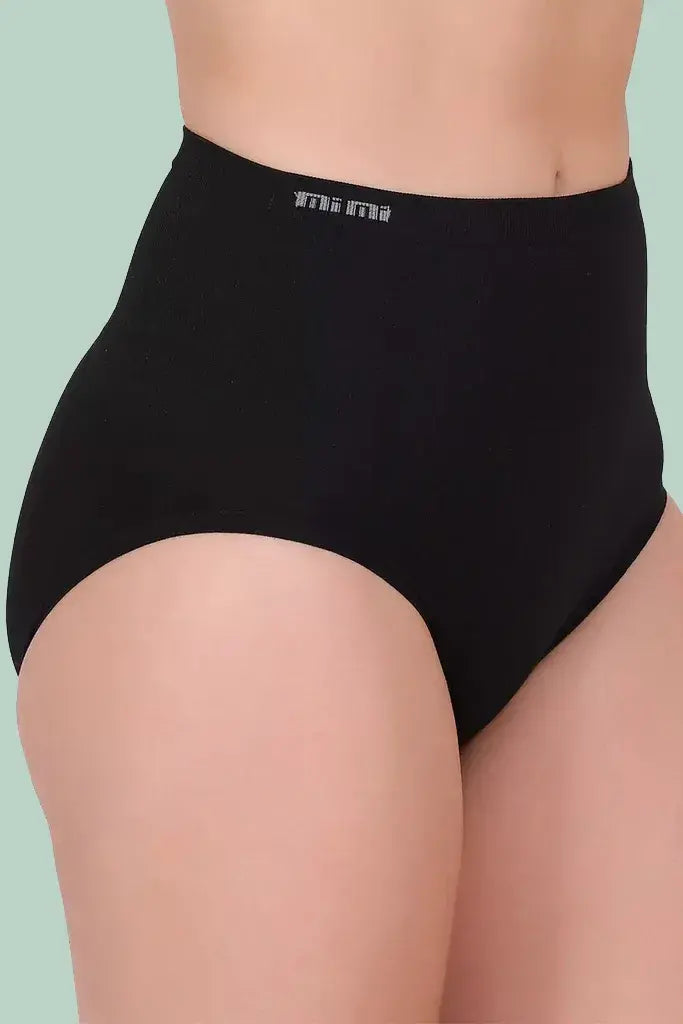 Amour Secrt Women's Seamless nylon Spandex Sey Design High Rise Hipster Panty P_018