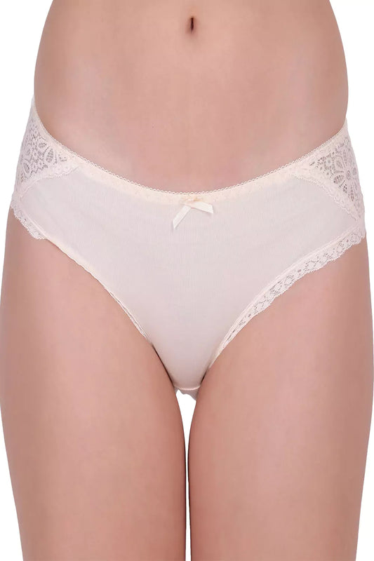 Women's Hipster Self Design Panty P_8226