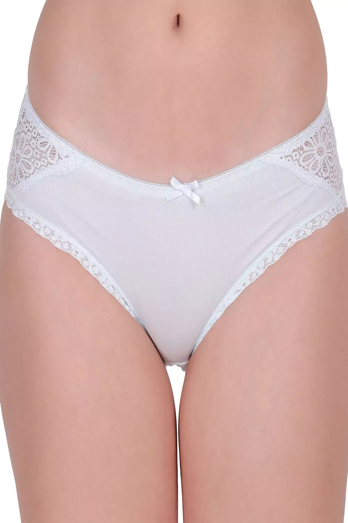 Women's Hipster Self Design Panty P_8226